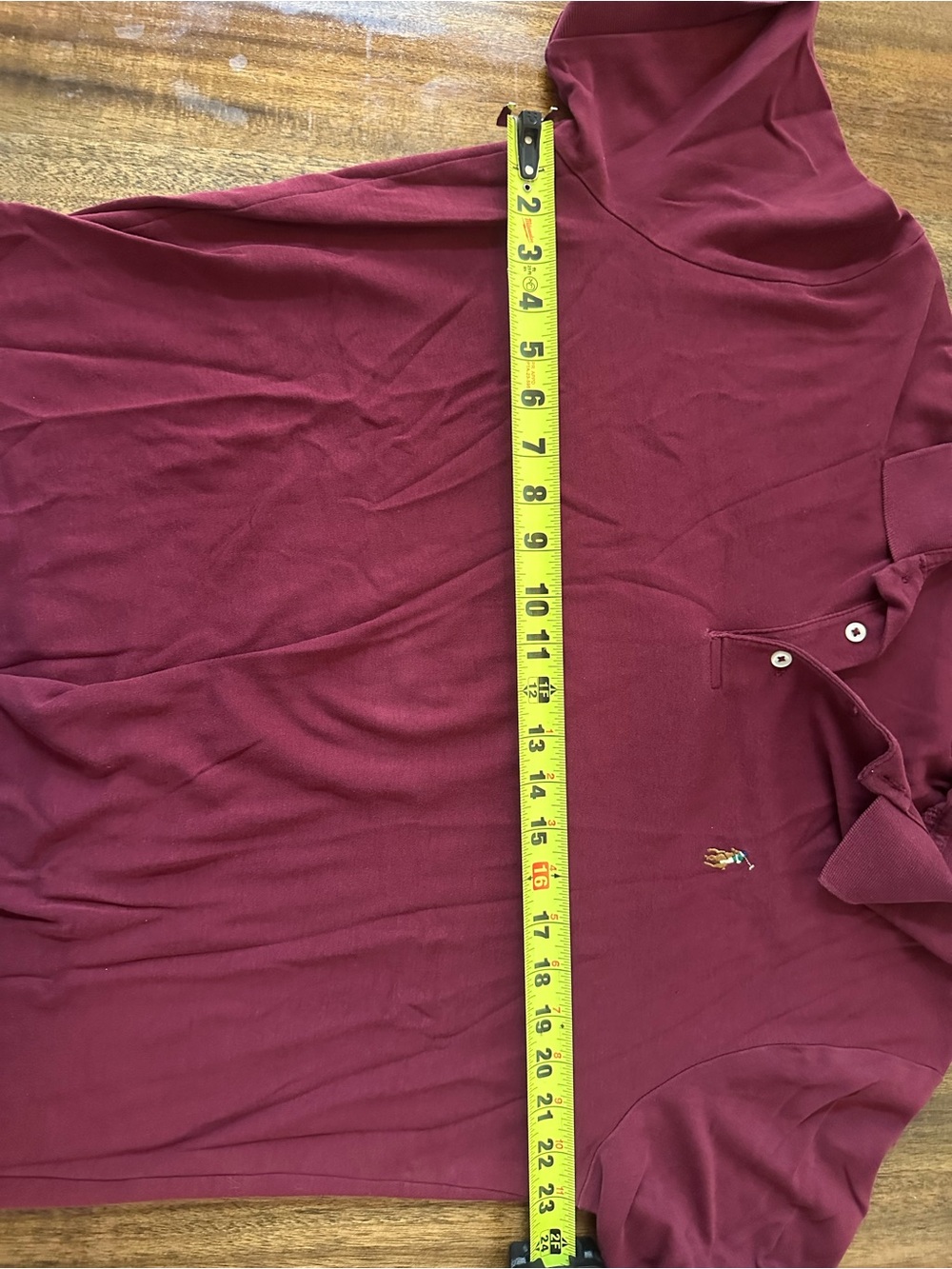 Polo Ralph Lauren Burgundy Short-Sleeve Polo - Picture 6 of 7